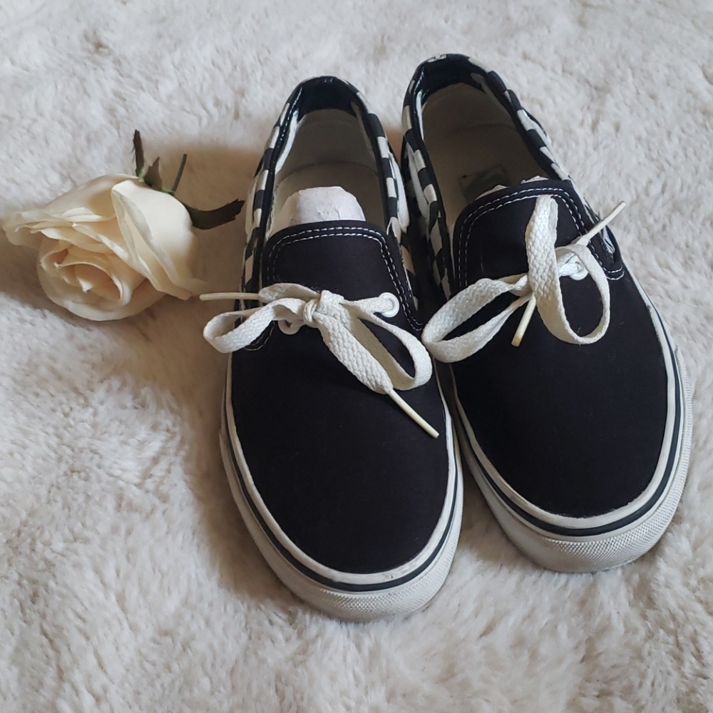 Vans Checkered Slipon 6.5